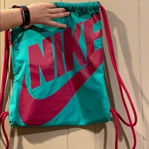 Nike drawstring backpack